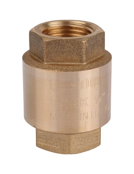 Клапан обратный STOUT 1/2" с пластиковым седлом