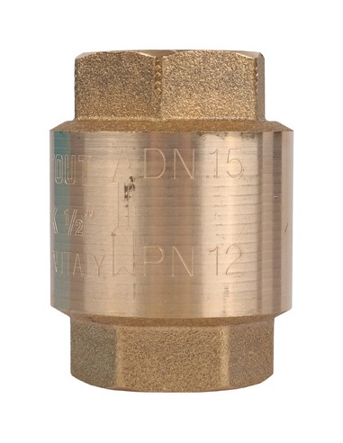 Клапан обратный STOUT 1/2" с пластиковым седлом