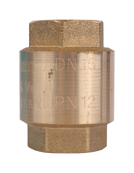 Клапан обратный STOUT 1/2" с пластиковым седлом