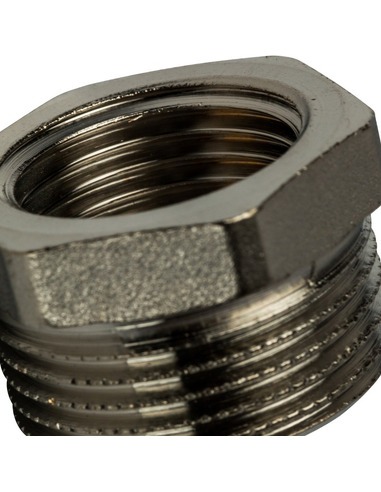 Футорка никелированная STOUT 3/4"х3/8" НР-ВР