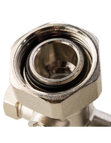 Узел нижнего подключения STOUT 3/4" для однотрубной системы, прямой