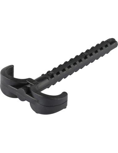 Дюбель-крюк STOUT двойной для труб 20 мм