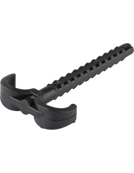 Дюбель-крюк STOUT двойной для труб 20 мм