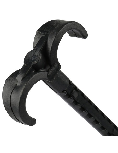 Дюбель-крюк STOUT двойной для труб 20 мм