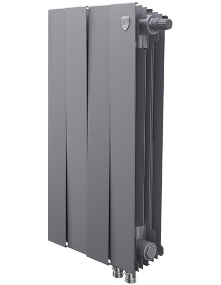 Биметаллический радиатор Royal Thermo PianoForte Silver Satin VDR 500 х4