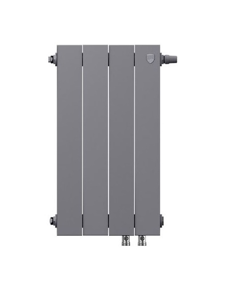 Биметаллический радиатор Royal Thermo PianoForte Silver Satin VDR 500 х4
