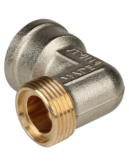 Угольник STOUT 16x1/2" ВР для металлопластиковых труб обжим