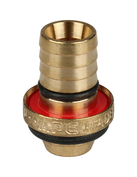 Угольник STOUT 16x1/2" ВР для металлопластиковых труб обжим