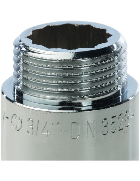 Удлинитель хромированный STOUT 3/4"х30 ВР-НР