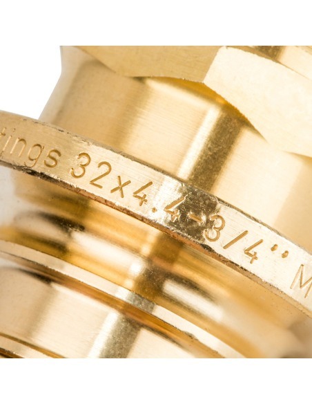 Переходник STOUT 32x3/4" НР для труб из сшитого полиэтилена