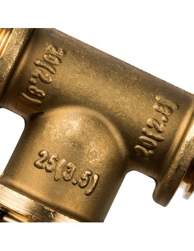 Тройник переходной STOUT 20x25x20 для труб из сшитого полиэтилена