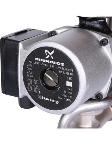 Насосно-смесительный узел STOUT термостат. клапан 30-60°C, насос UPSO 25-65 130