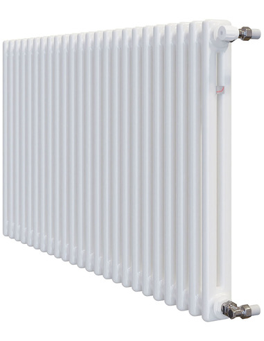 Радиатор трубчатый Zehnder Charleston 2056/24 1270/7610 1/2" RAL9016 (кроншт. в компл.)