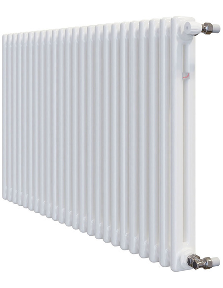 Радиатор трубчатый Zehnder Charleston 2056/24 1270/7610 1/2" RAL9016 (кроншт. в компл.)