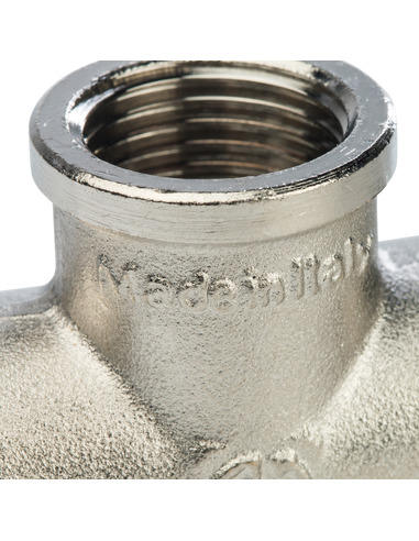 Крестовина никелированная STOUT 1/2" ВР