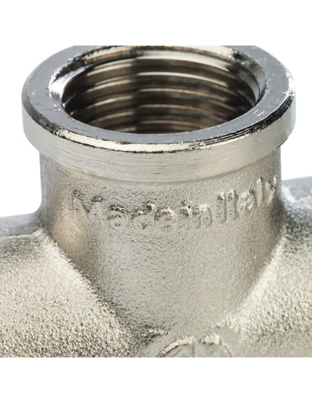 Крестовина никелированная STOUT 1/2" ВР