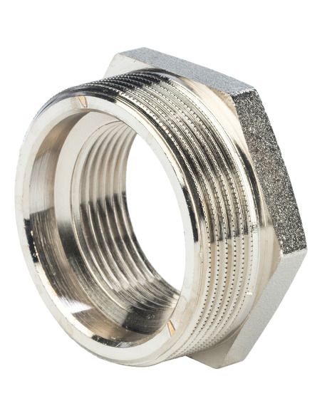 Футорка никелированная STOUT 2"х1 1/4" НР-ВР