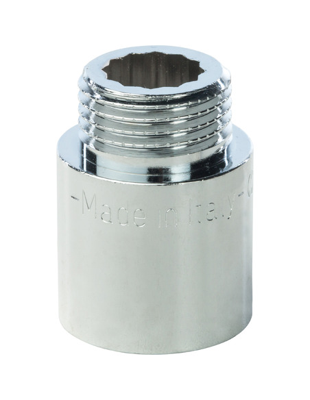 Удлинитель хромированный STOUT 1/2"х25 ВР-НР