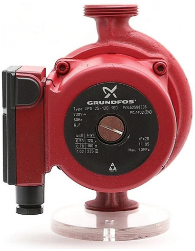 Насос циркуляционный Grundfos UPS 25-120 180