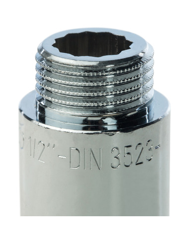 Удлинитель хромированный STOUT 1/2"х50 ВР-НР