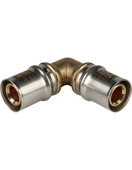 Угольник STOUT 20х90° для металлопластиковых труб пресс