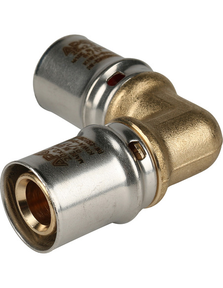 Угольник STOUT 20х90° для металлопластиковых труб пресс