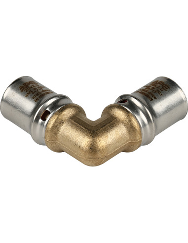 Угольник STOUT 20х90° для металлопластиковых труб пресс