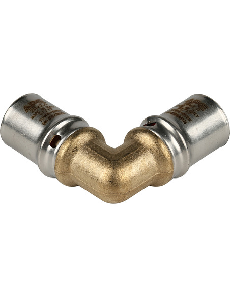 Угольник STOUT 20х90° для металлопластиковых труб пресс