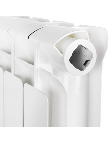 Алюминиевый радиатор STOUT Bravo 500 х4 нижн. подкл.