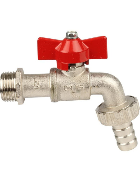 Кран шаровой ITAP GAR 168 1/2" со штуцером (бабочка)