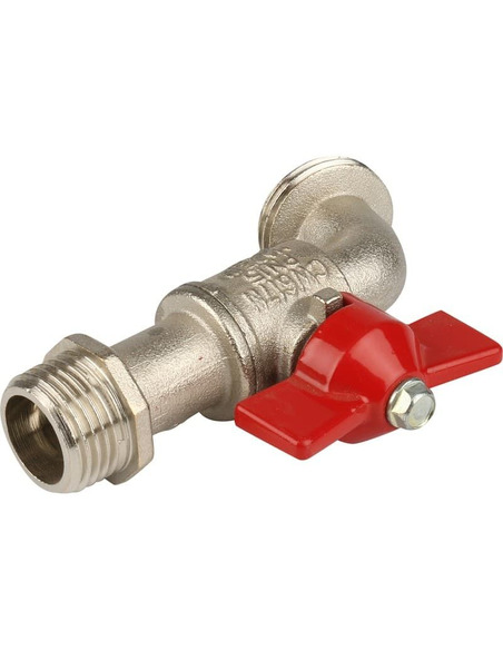 Кран шаровой ITAP GAR 168 1/2" со штуцером (бабочка)