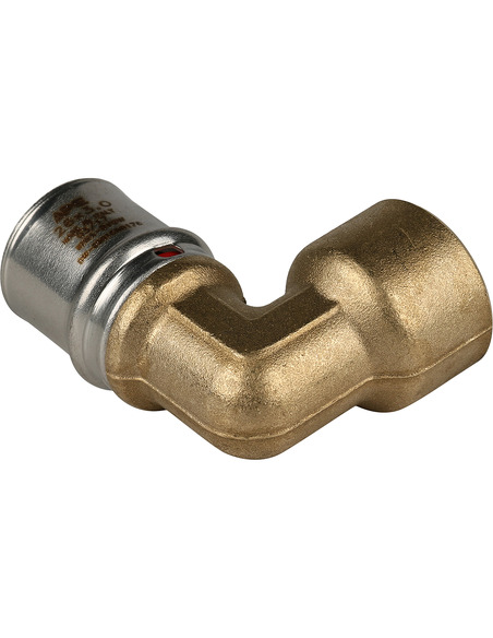 Угольник STOUT 26x3/4" ВР для металлопластиковых труб пресс