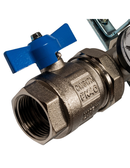 Коллектор STOUT из нержавеющей стали в сборе без расходомеров 12 вых.