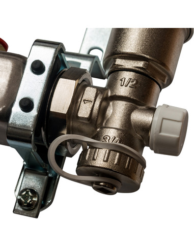 Коллектор STOUT из нержавеющей стали в сборе без расходомеров 12 вых.