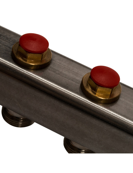 Коллектор STOUT из нержавеющей стали в сборе без расходомеров 12 вых.