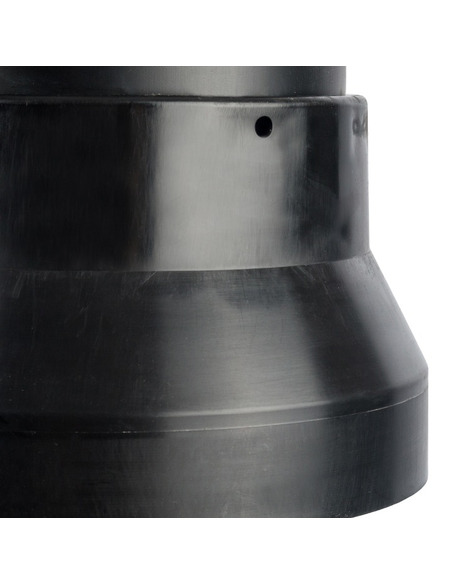 Труба с наконечником STOUT Ø60/100 - 1000мм вертикальная конденсац.