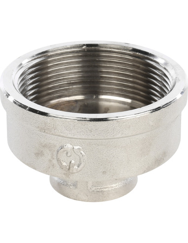 Муфта переходная никелированная STOUT 2"х3/4" ВР