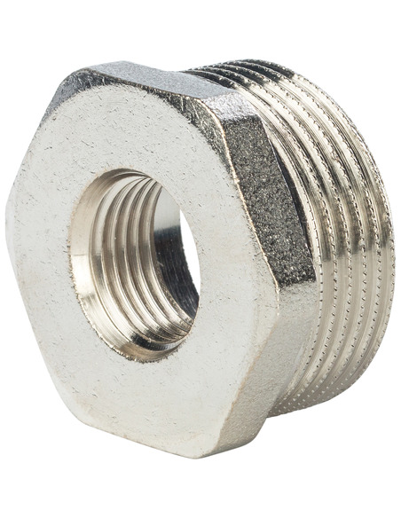 Футорка никелированная STOUT 2"х1/2" НР-ВР