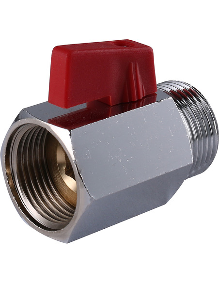 Кран шаровой мини STOUT 3/4" ВР-НР (флажок)