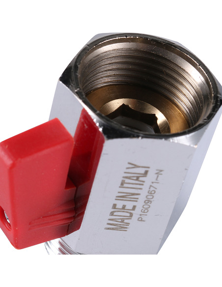 Кран шаровой мини STOUT 3/4" ВР-НР (флажок)