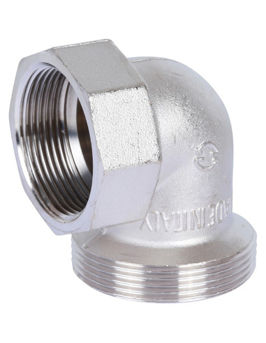 Разъемное соединение "американка" никелированное STOUT 1 1/2" ВР-НР угловое (o-ring)