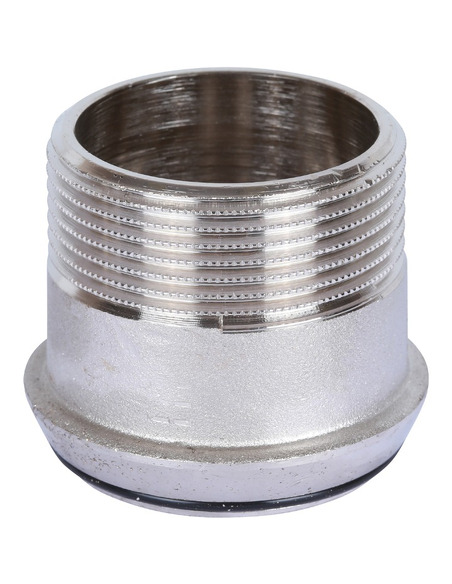 Разъемное соединение "американка" никелированное STOUT 1 1/2" ВР-НР угловое (o-ring)