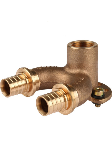 Угольник настенный проходной РЕХАУ RAUTITAN RX 20х1/2"х20 ВР короткий