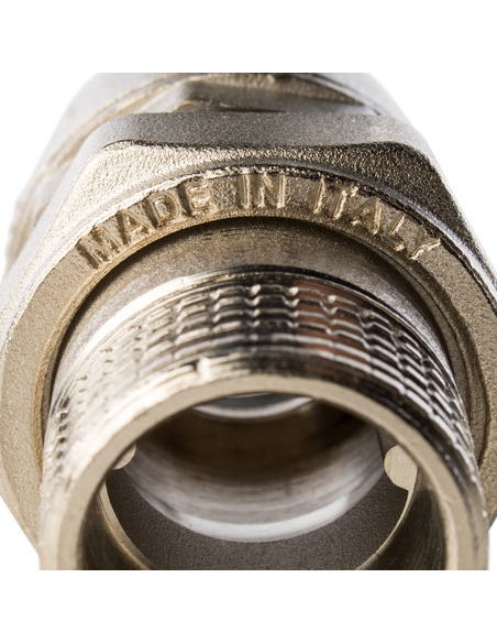 Кран шаровой STOUT полнопроходной 1" со сгоном (бабочка)