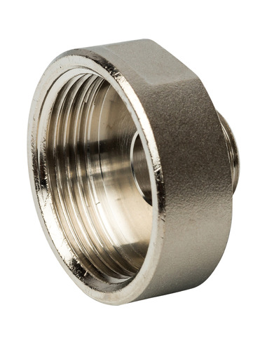 Переходник никелированный STOUT 1 1/4"х1/2" ВР-НР