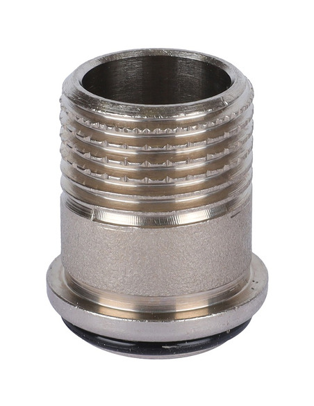 Клапан запорно-балансировочный STOUT 1/2"х3/4" ЕК угловой