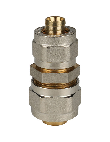 Муфта переходная STOUT 20х16 для металлопластиковых труб обжим