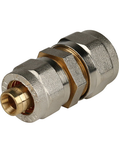 Муфта переходная STOUT 20х16 для металлопластиковых труб обжим