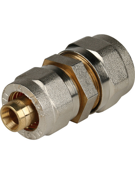 Муфта переходная STOUT 20х16 для металлопластиковых труб обжим