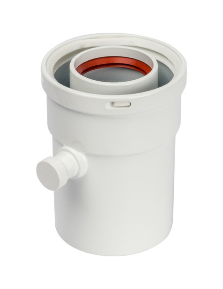 Конденсатоотводчик STOUT Ø60/100 вертикальный